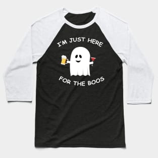 I'm just here for the boos Shirt Funny Halloween Tee Baseball T-Shirt